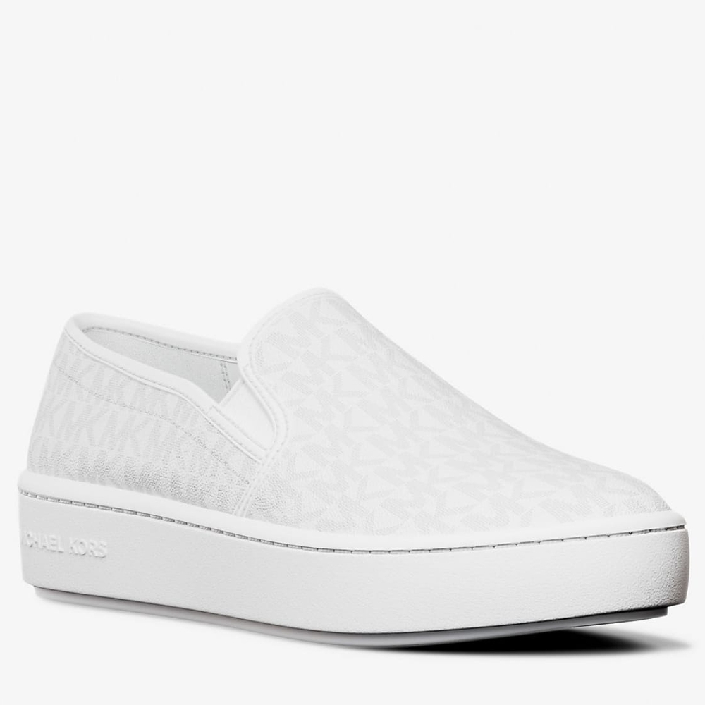 Michael Kors White Slip-On Men's Shoes